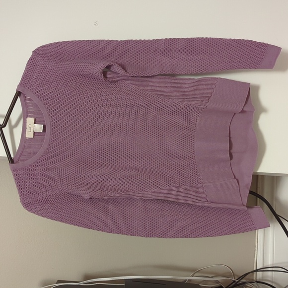 LOFT Knit Texture Sweater - Picture 1 of 4
